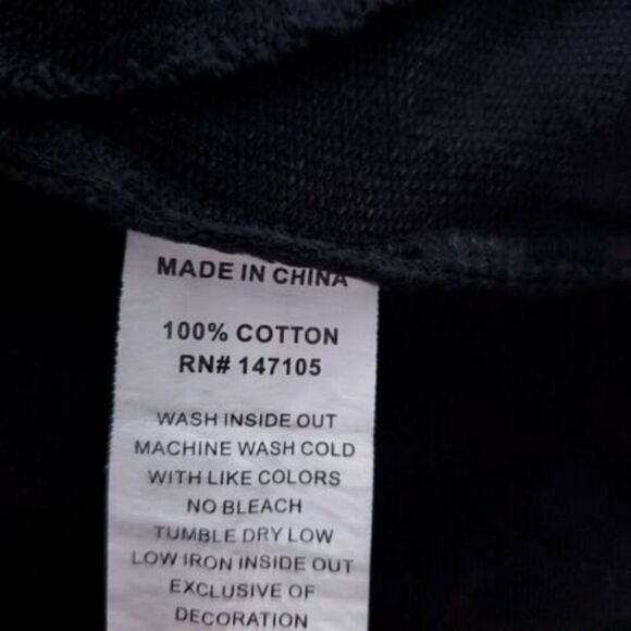 Rebel Spirit Womens Small Distressed Black Gray Full Zip Long Sleeve Jacket - Picture 10 of 11